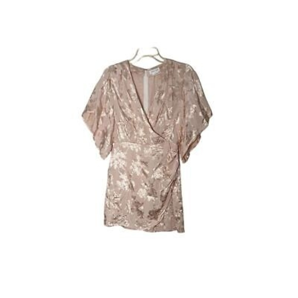 Lovers + Friends Floral Mini Dress in Cream